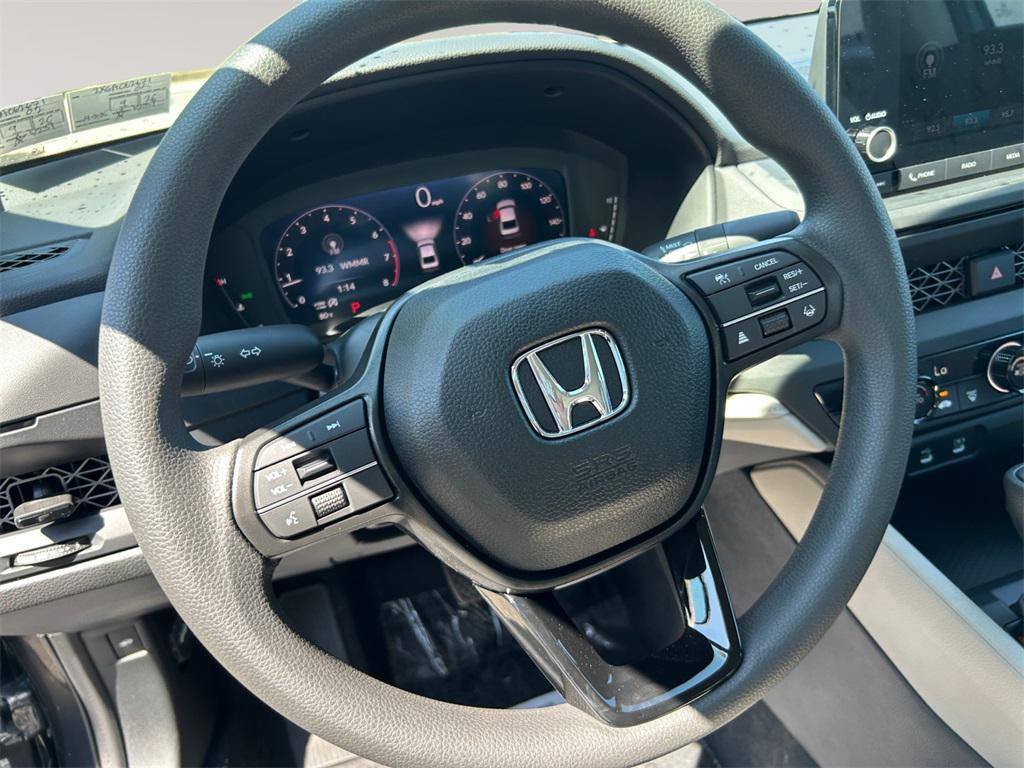 new 2025 Honda Accord car, priced at $29,445
