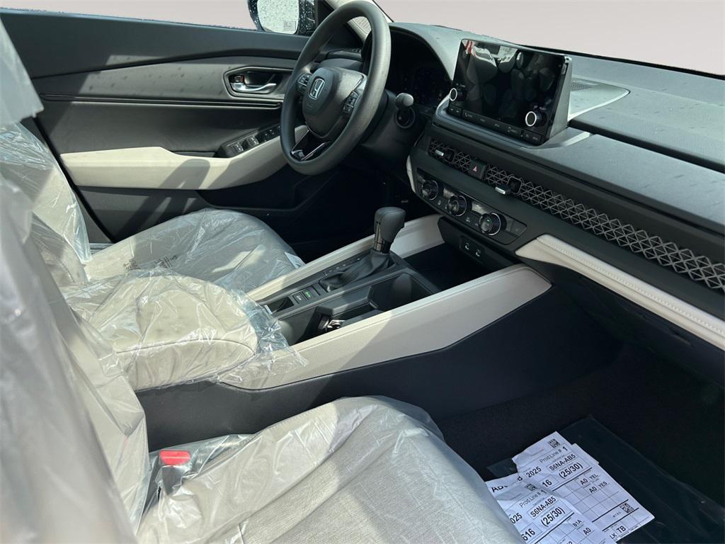 new 2025 Honda Accord car, priced at $31,710