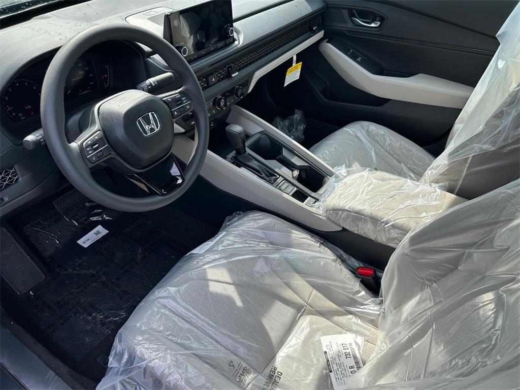 new 2025 Honda Accord car, priced at $31,710