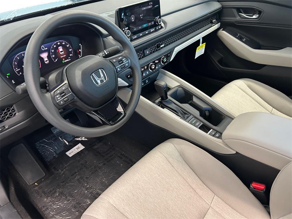new 2025 Honda Accord car, priced at $31,710