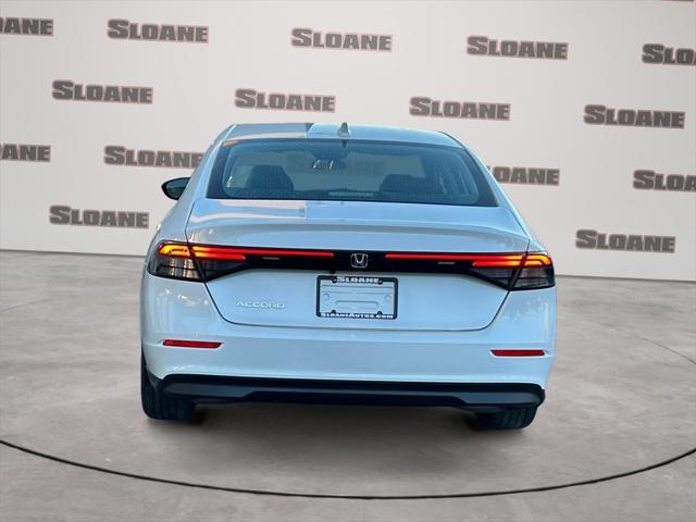 new 2025 Honda Accord car, priced at $29,845