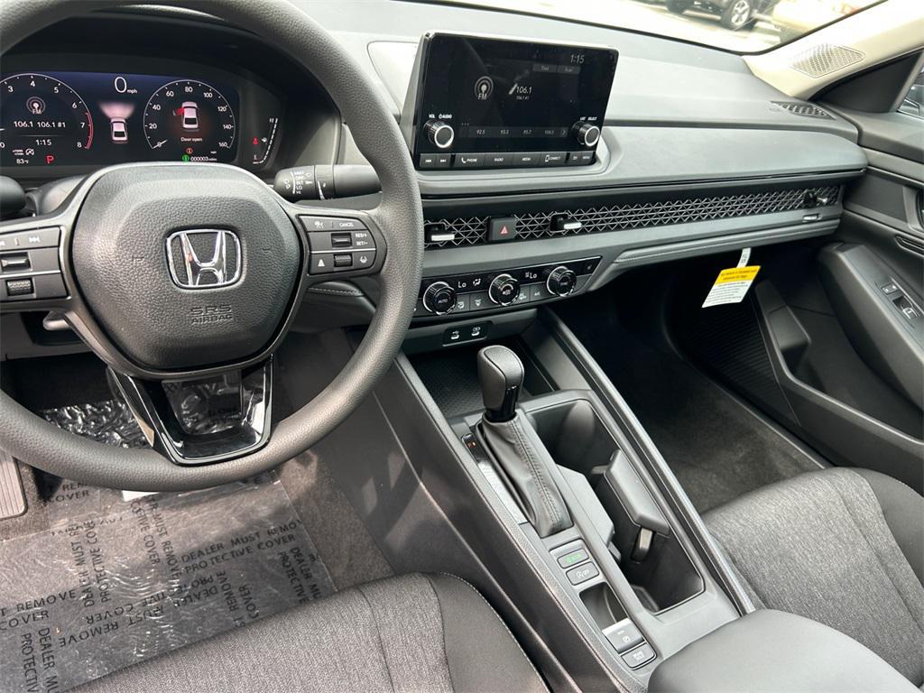 new 2025 Honda Accord car, priced at $32,210