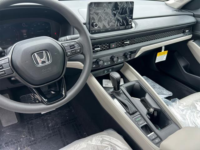 new 2025 Honda Accord car, priced at $31,710