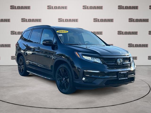 used 2021 Honda Pilot car, priced at $35,999