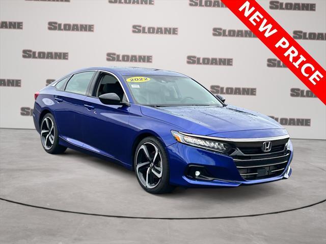 used 2022 Honda Accord car, priced at $24,998