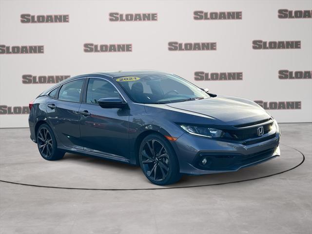 used 2021 Honda Civic car, priced at $20,869