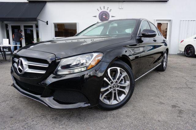 used 2017 Mercedes-Benz C-Class car, priced at $10,899