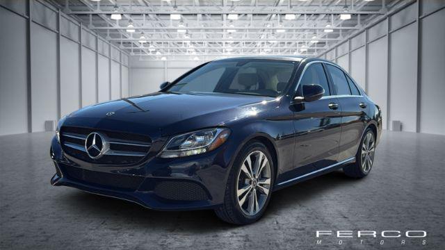 used 2018 Mercedes-Benz C-Class car, priced at $20,899