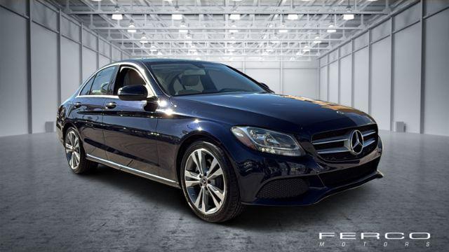 used 2018 Mercedes-Benz C-Class car, priced at $20,899