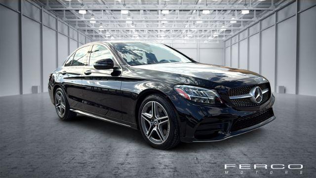 used 2021 Mercedes-Benz C-Class car, priced at $22,899