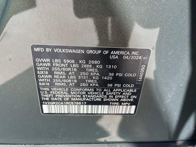 used 2024 Volkswagen Atlas car, priced at $40,895