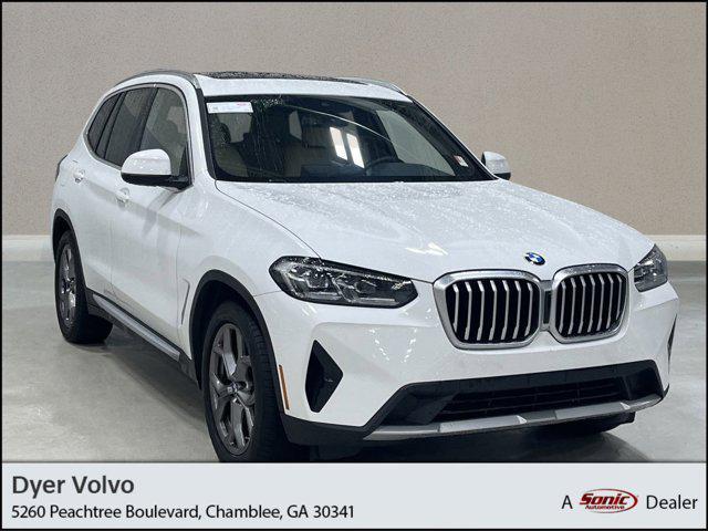 used 2022 BMW X3 car, priced at $33,898