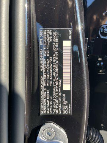 new 2025 Volvo EX90 car, priced at $90,990