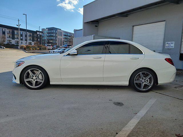 used 2015 Mercedes-Benz C-Class car, priced at $16,396