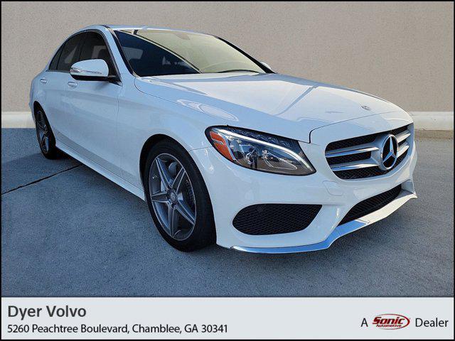 used 2015 Mercedes-Benz C-Class car, priced at $16,396