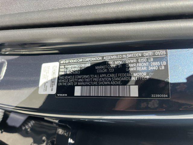 new 2025 Volvo XC90 car, priced at $65,555