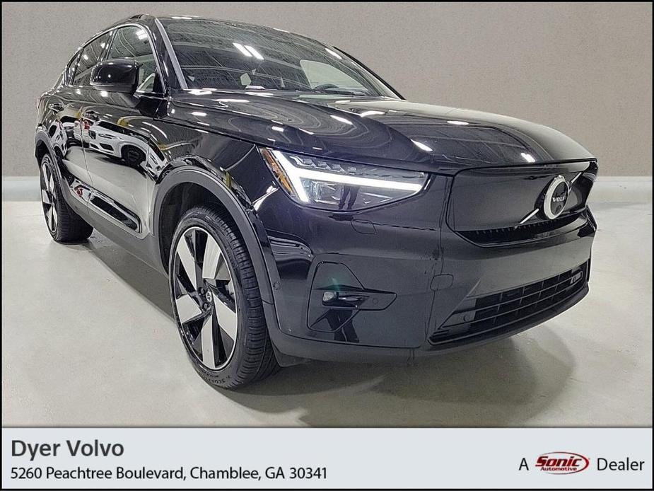 used 2023 Volvo C40 Recharge Pure Electric car, priced at $39,895