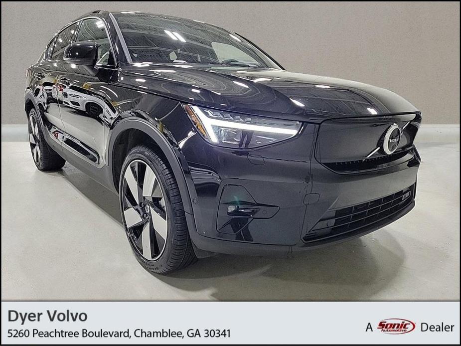 used 2023 Volvo C40 Recharge Pure Electric car, priced at $39,896