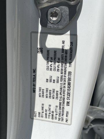 used 2021 Tesla Model 3 car, priced at $23,896