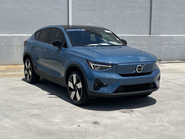used 2023 Volvo C40 Recharge Pure Electric car, priced at $34,898