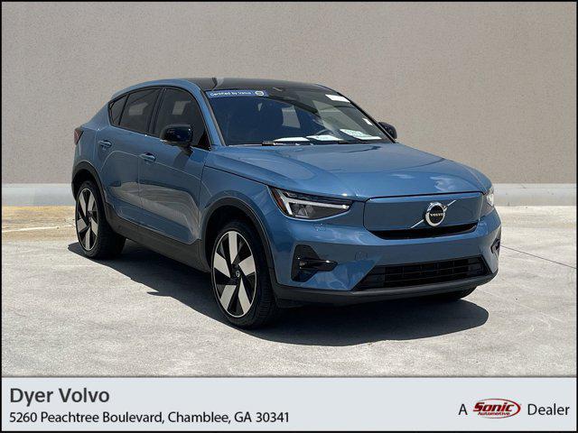 used 2023 Volvo C40 Recharge Pure Electric car, priced at $33,897