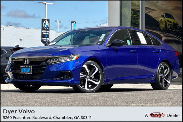 used 2022 Honda Accord car, priced at $24,398