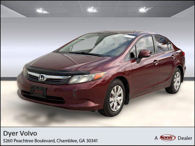 used 2012 Honda Civic car, priced at $8,898