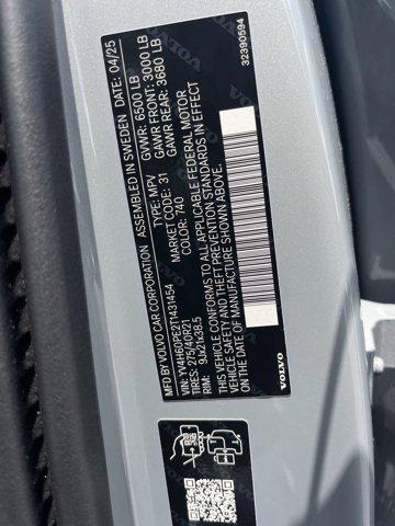 new 2026 Volvo XC90 Plug-In Hybrid car, priced at $81,875