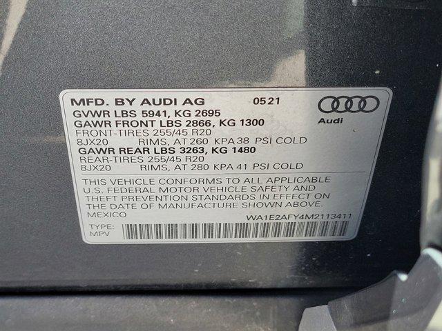 used 2021 Audi Q5 car, priced at $30,895