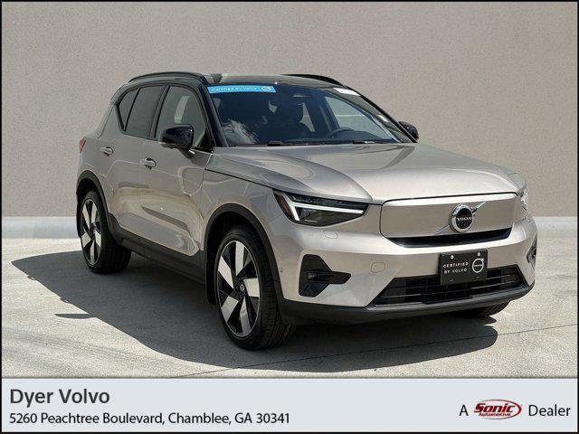 used 2023 Volvo XC40 Recharge Pure Electric car, priced at $36,396