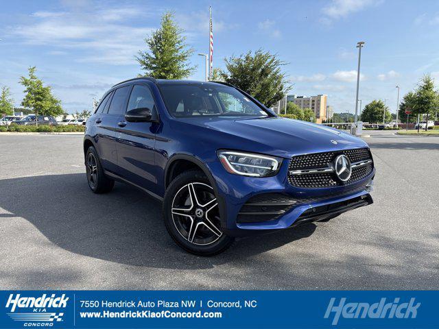 used 2021 Mercedes-Benz GLC 300 car, priced at $30,989