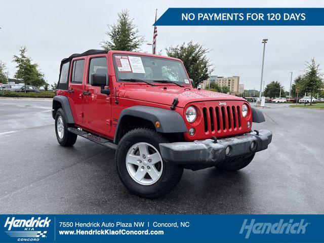 used 2017 Jeep Wrangler Unlimited car, priced at $17,991