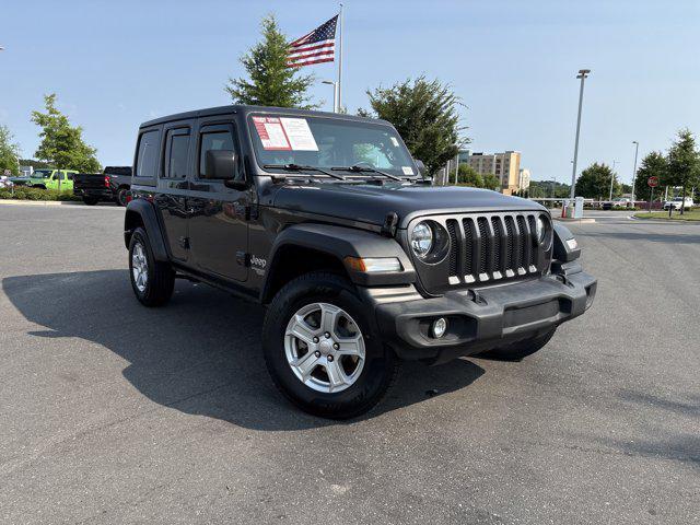 used 2021 Jeep Wrangler Unlimited car, priced at $27,989
