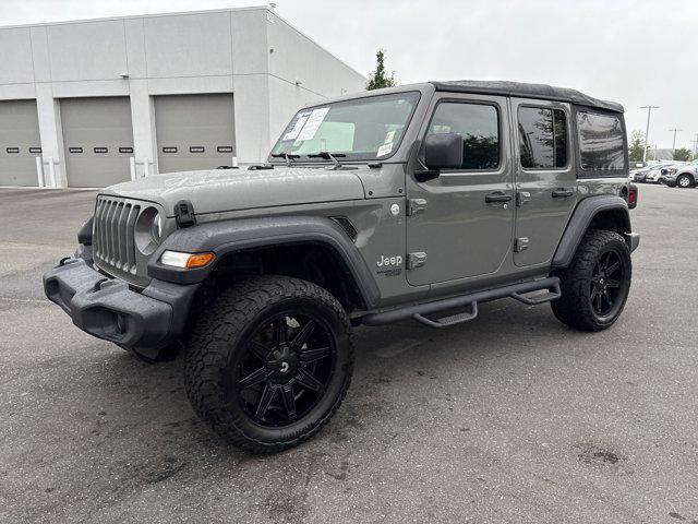 used 2021 Jeep Wrangler Unlimited car, priced at $28,989