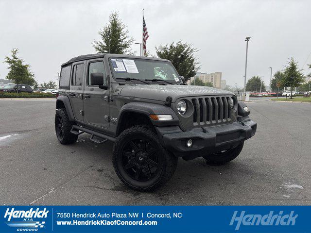 used 2021 Jeep Wrangler Unlimited car, priced at $28,989