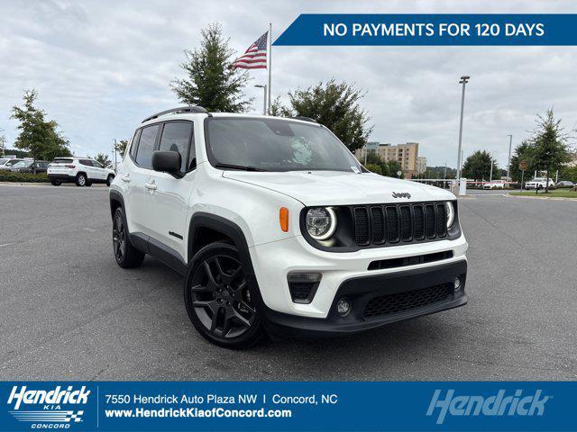 used 2021 Jeep Renegade car, priced at $17,989