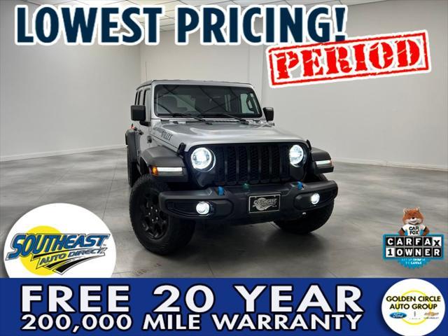 used 2023 Jeep Wrangler 4xe car, priced at $28,989