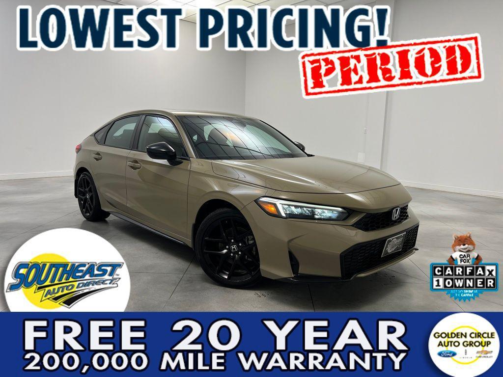 used 2025 Honda Civic Hybrid car, priced at $28,789