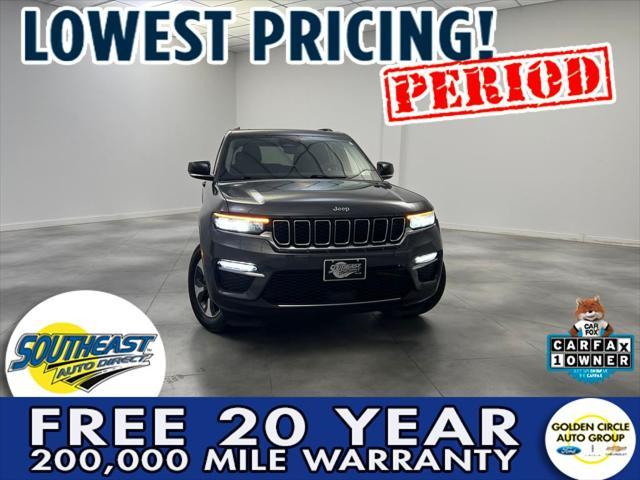 used 2023 Jeep Grand Cherokee 4xe car, priced at $28,489