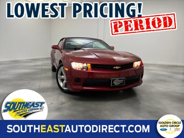 used 2015 Chevrolet Camaro car, priced at $15,487