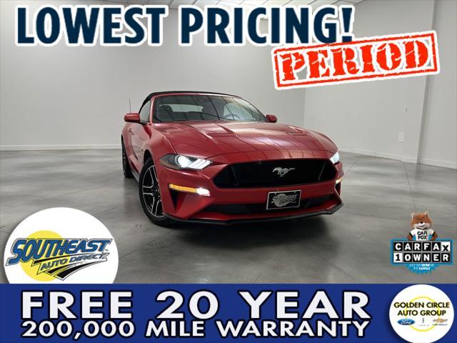 used 2022 Ford Mustang car, priced at $37,488