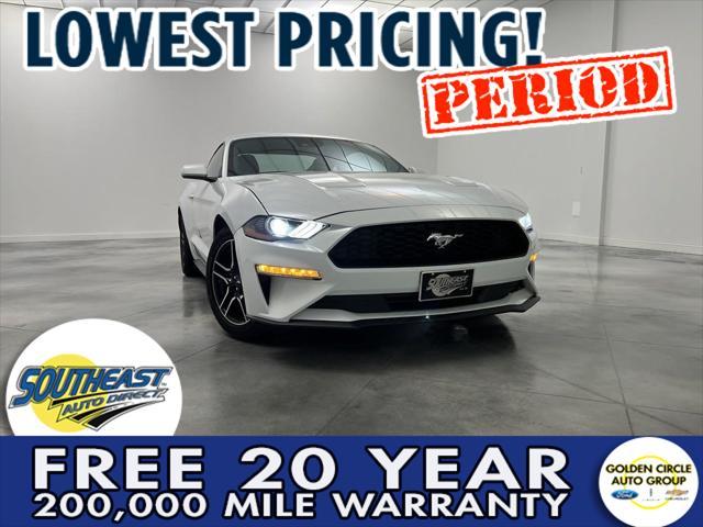 used 2023 Ford Mustang car, priced at $27,886