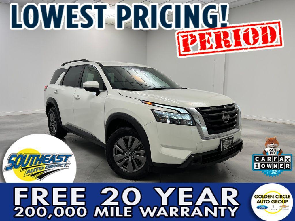 used 2025 Nissan Pathfinder car, priced at $35,589