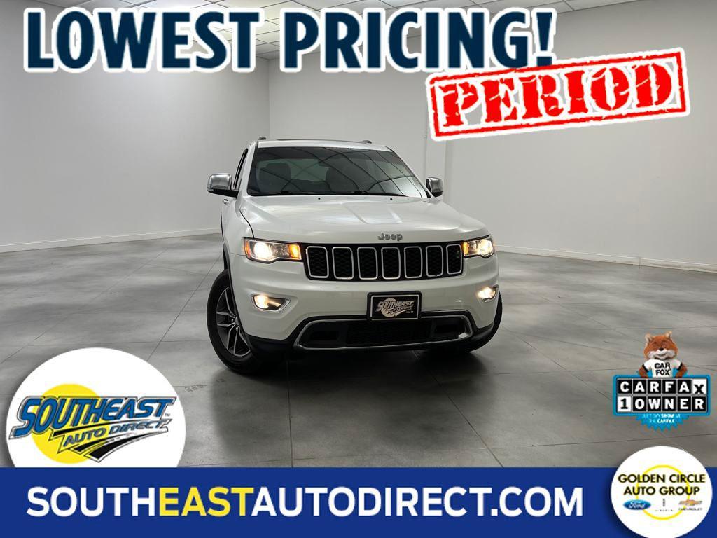 used 2017 Jeep Grand Cherokee car, priced at $16,489