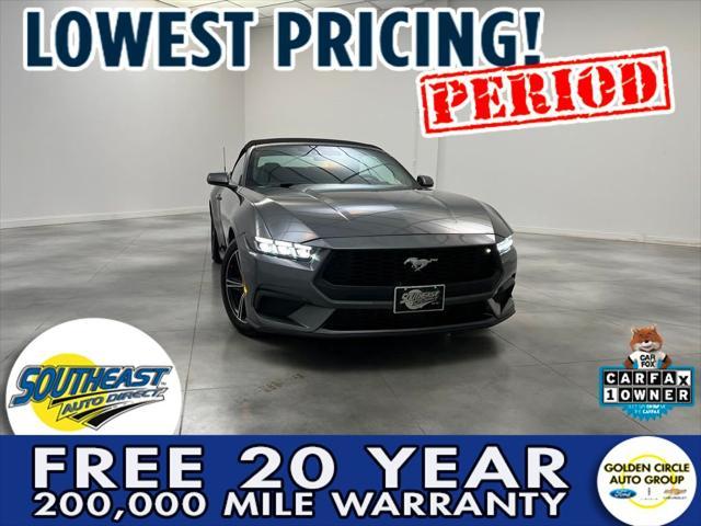 used 2024 Ford Mustang car, priced at $33,588