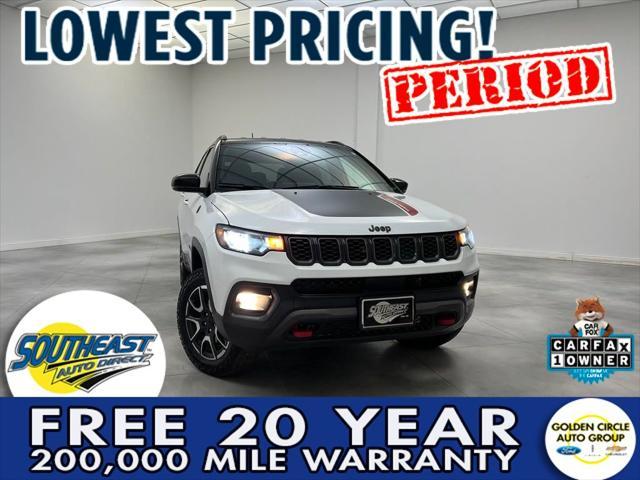 used 2024 Jeep Compass car, priced at $27,689