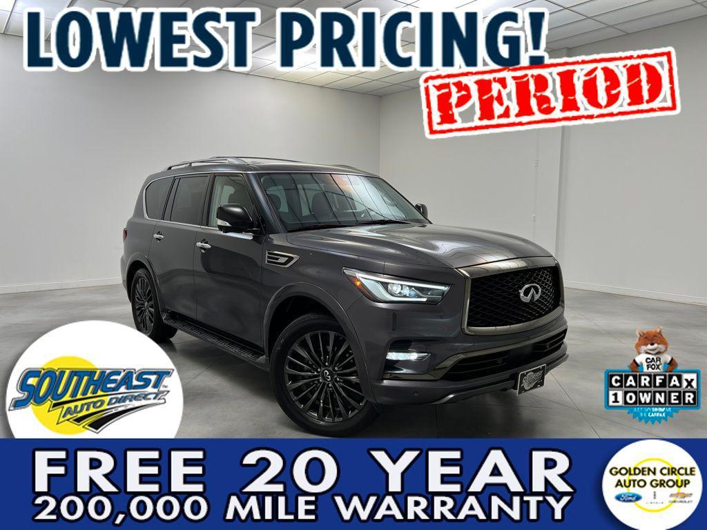 used 2022 INFINITI QX80 car, priced at $37,789