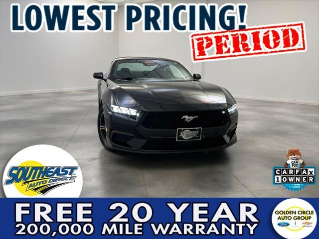 used 2024 Ford Mustang car, priced at $29,789