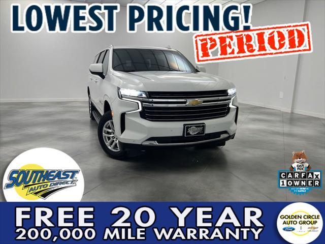 used 2022 Chevrolet Suburban car, priced at $45,187