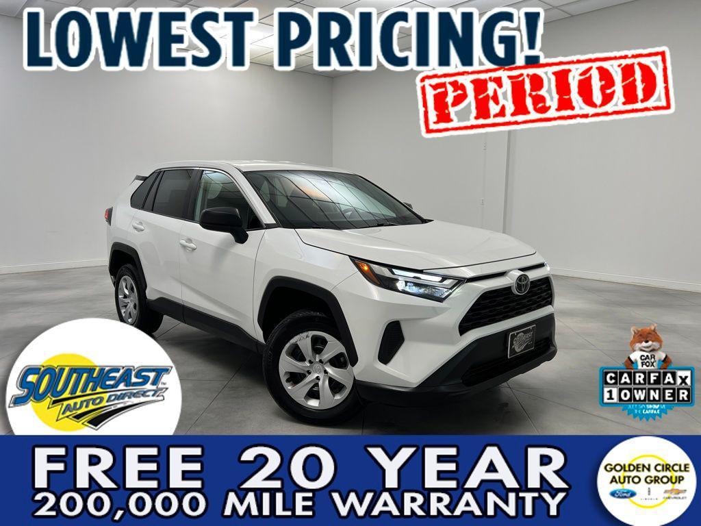used 2025 Toyota RAV4 car, priced at $27,689